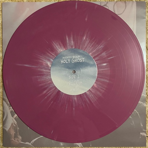 Modern Baseball “Holy Ghost” Hot Topic Purple Vinyl - Picture 3 of 6